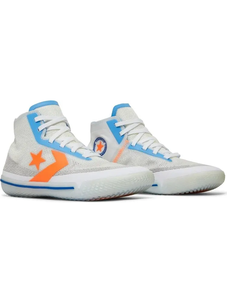 Кроссовки Converse All Star Pro BB High Solstice - White Royal Orange — изображение 8 из 8, белый