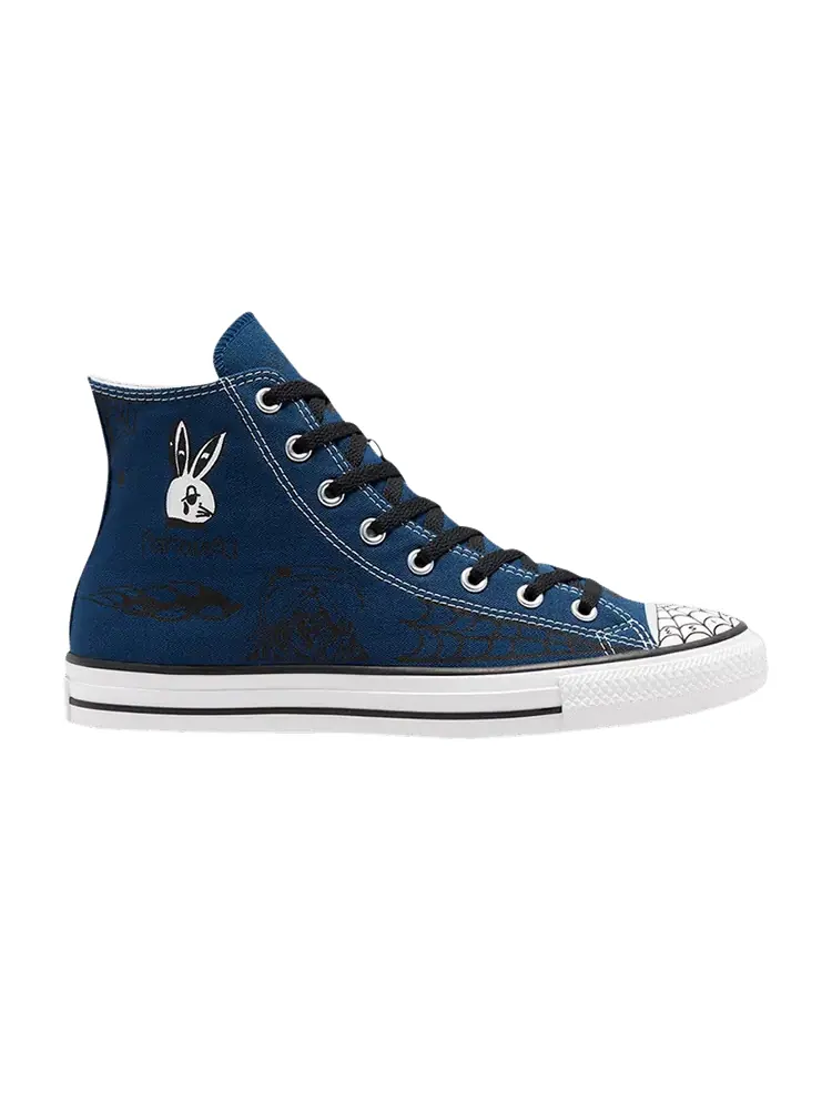 Кроссовки Converse Sean Pablo x Chuck Taylor All Star Pro 'Navy' — изображение 1 из 1, темно-синий/черный/белый