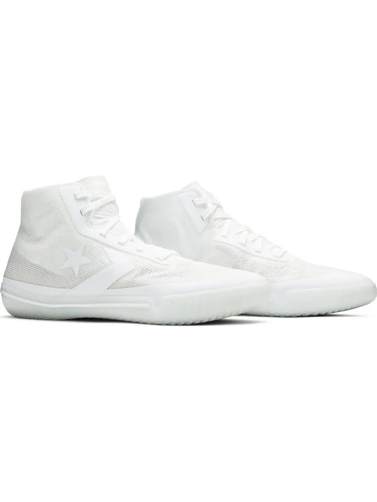 Кроссовки Converse All Star Pro BB Triple White — изображение 8 из 8, белый