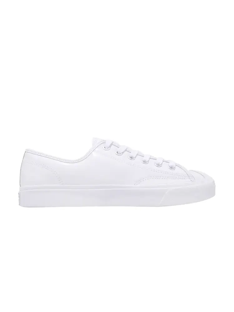 Кроссовки Converse Jack Purcell Low 'White' — изображение 1 из 1, белый/черный