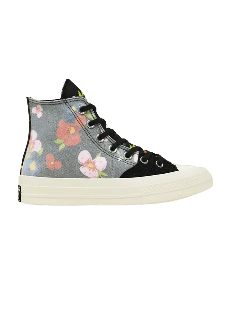 Кроссовки Converse Chuck 70 High 'Floral' — изображение 1 из 1, черный/мульти