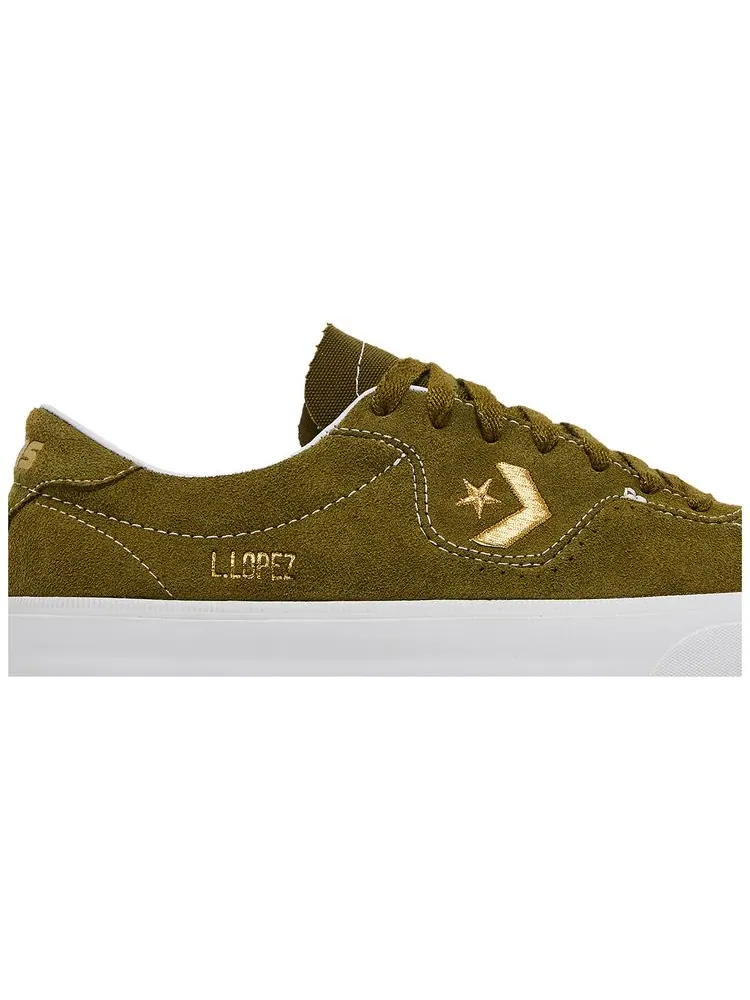 Кроссовки Converse Louie Lopez Pro Low 'Dark Moss' — изображение 2 из 8, зеленый