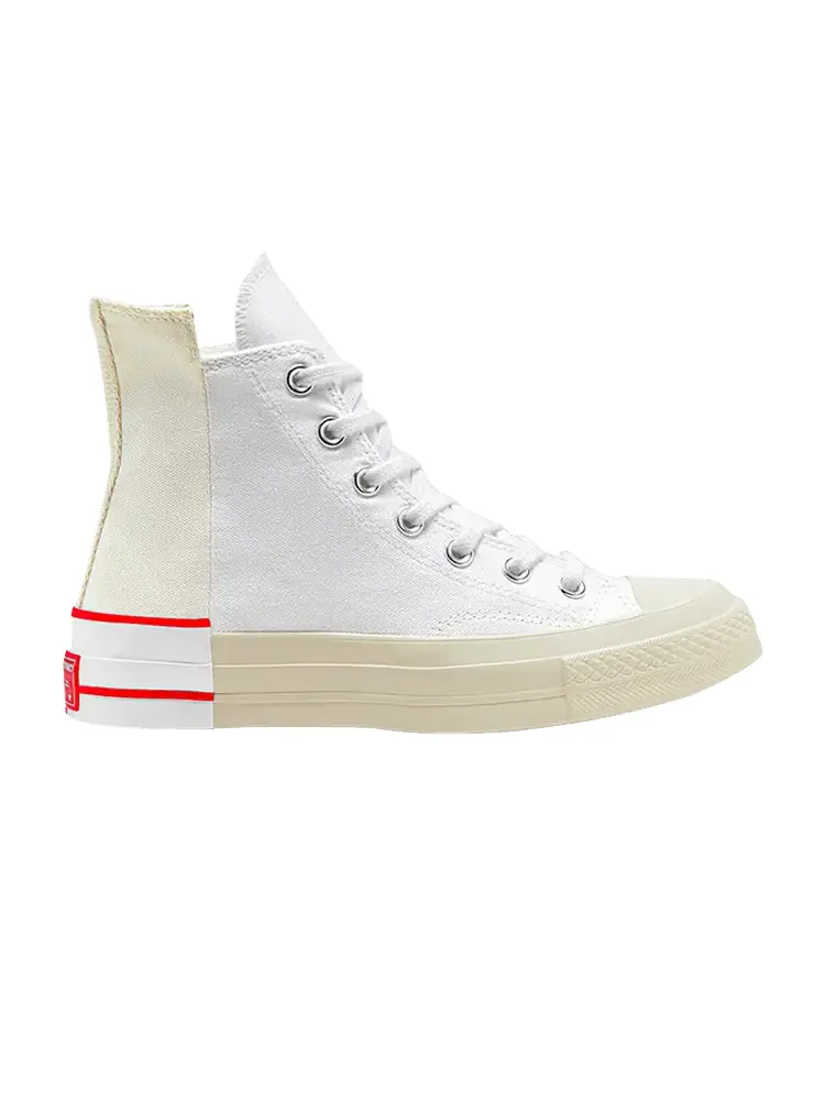 Кроссовки Converse Chuck 70 High 'Rivals Edition - White Red' — изображение 1 из 1, белый//красный