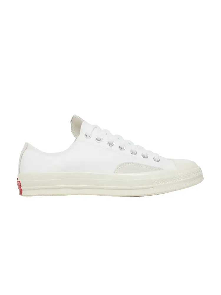 Кроссовки Converse Chuck 70 Low 'Rivals Edition - White Red' — изображение 1 из 1, белый//красный