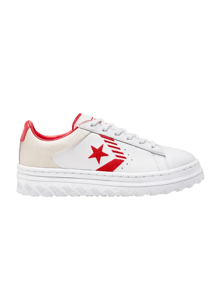 Кроссовки Converse Pro Leather X2 Low 'Rivals Edition - White Red' — изображение 1 из 1, белый//красный