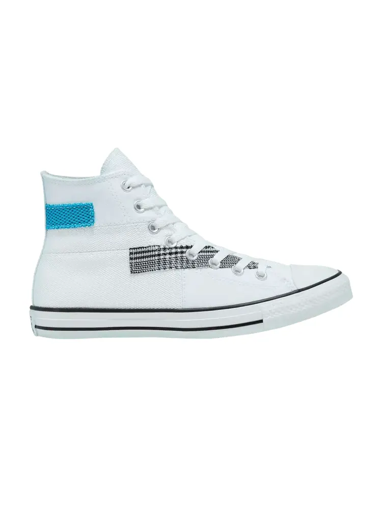 Кроссовки Converse Chuck Taylor All Star High 'Hacked Fashion - White Sail Blue' — изображение 1 из 1, белый/черный/синий