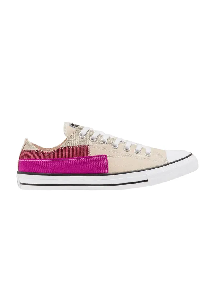 Кроссовки Converse Chuck Taylor All Star Low 'Hacked Fashion - Farro Purple' — изображение 1 из 1, белый/черный