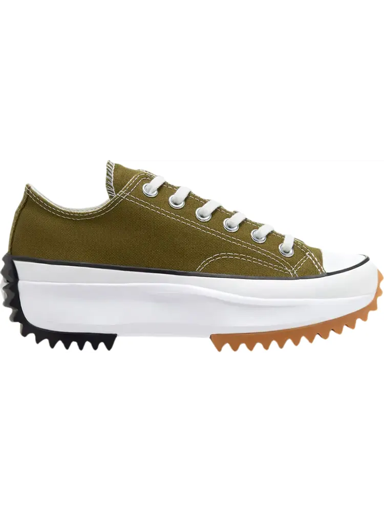 Кроссовки Converse Run Star Hike Low Dark Moss — изображение 1 из 1, зеленый