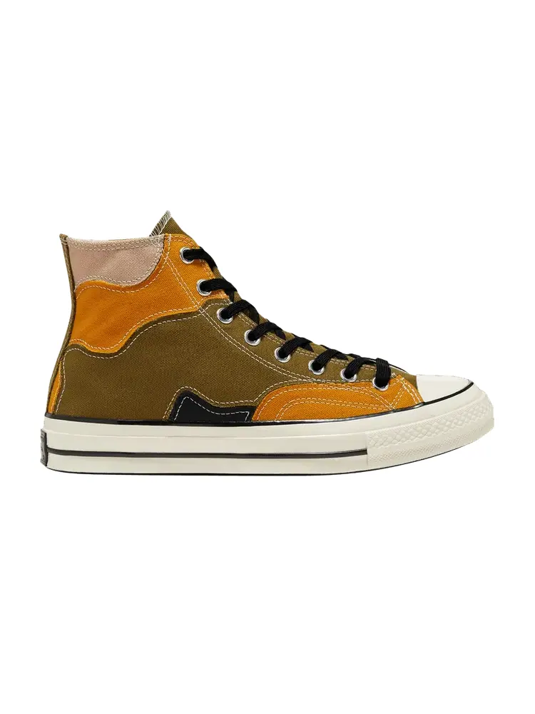 Кроссовки Converse Chuck 70 High 'Hacked Archive - Dark Moss Black' — изображение 1 из 1, темный/черный