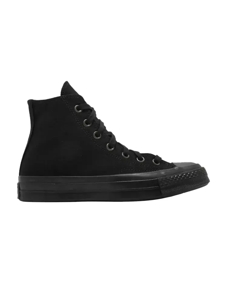Кроссовки Converse Chuck 70 High 'Triple Black' — изображение 1 из 1, черный/черный/черный