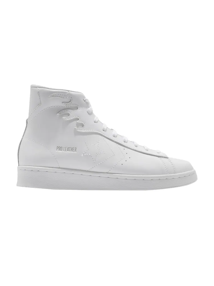 Кроссовки Converse Pro Leather 'White Flames' — изображение 1 из 1, белый