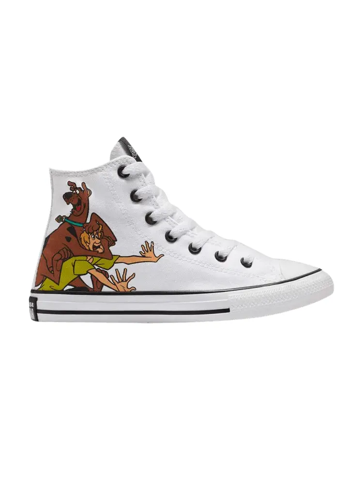 Кроссовки Converse Scooby-Doo x Chuck Taylor All Star High 'The Gang and Villains' — изображение 1 из 1, белый/мульти/черный