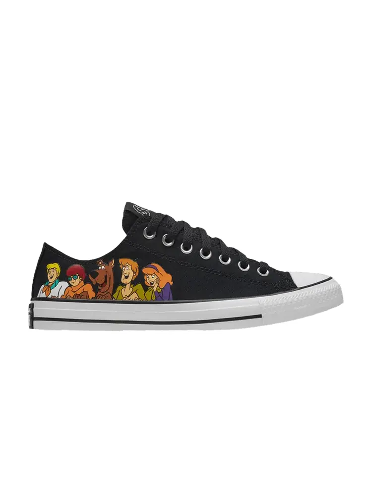 Кроссовки Converse Scooby-Doo x Chuck Taylor All Star Low 'Mystery-Solving Gang' — изображение 1 из 1, черный/мульти/белый