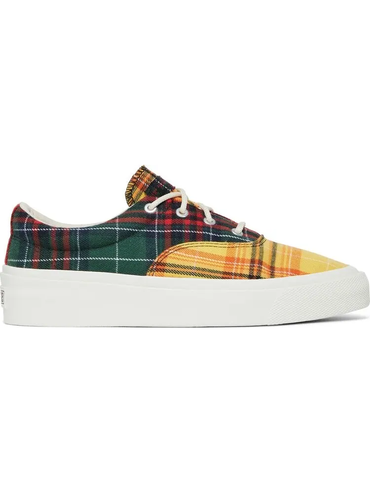 Кроссовки Converse Skid Grip Low Twisted Plaid - Egret — изображение 1 из 8, мульти