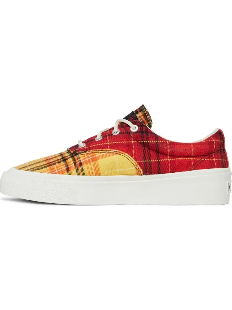 Кроссовки Converse Skid Grip Low Twisted Plaid - Egret — изображение 3 из 8, мульти