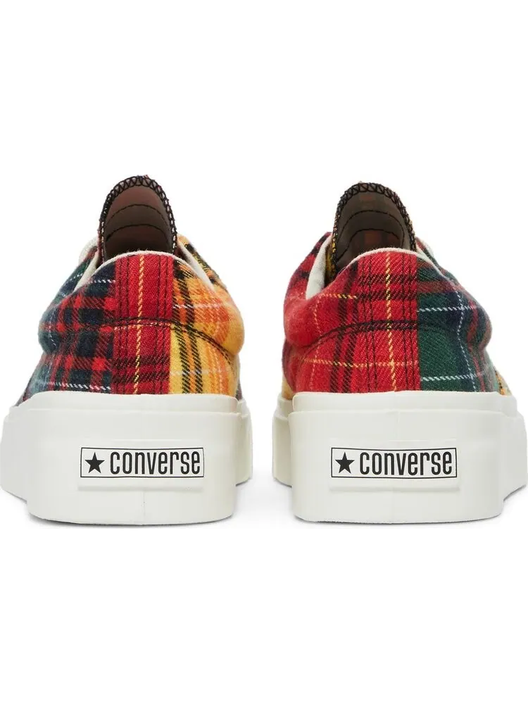 Кроссовки Converse Skid Grip Low Twisted Plaid - Egret — изображение 6 из 8, мульти