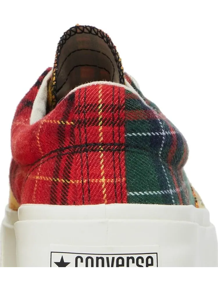 Кроссовки Converse Skid Grip Low Twisted Plaid - Egret — изображение 7 из 8, мульти
