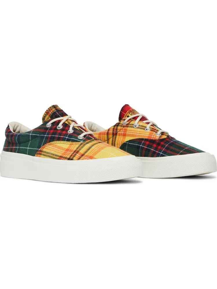 Кроссовки Converse Skid Grip Low Twisted Plaid - Egret — изображение 8 из 8, мульти