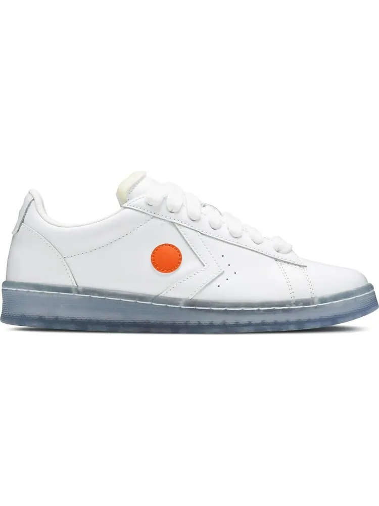 Кроссовки Converse ROKIT x Pro Leather Low Orange Pop — изображение 1 из 8, белый