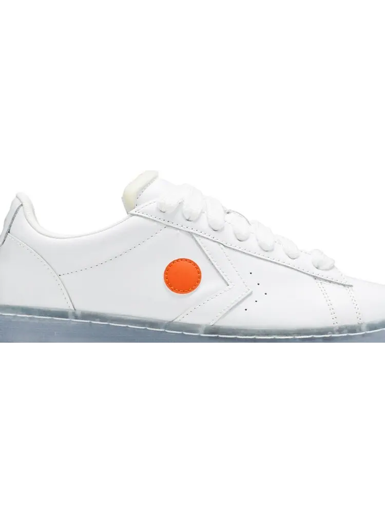 Кроссовки Converse ROKIT x Pro Leather Low Orange Pop — изображение 2 из 8, белый