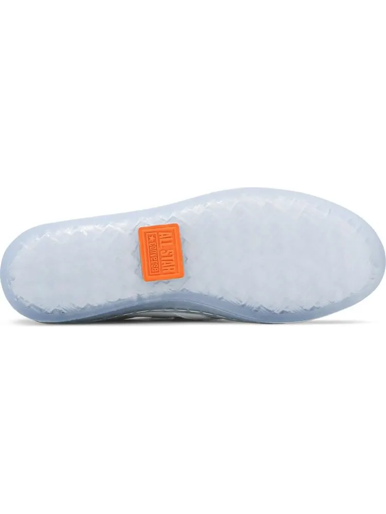 Кроссовки Converse ROKIT x Pro Leather Low Orange Pop — изображение 4 из 8, белый