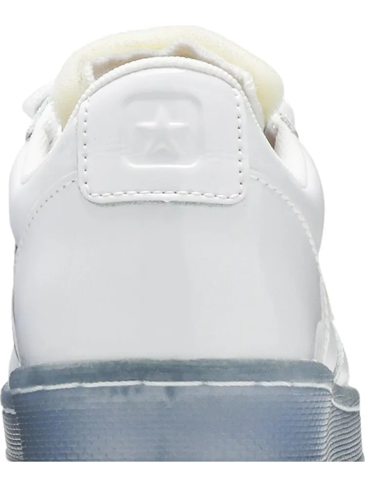 Кроссовки Converse ROKIT x Pro Leather Low Orange Pop — изображение 7 из 8, белый