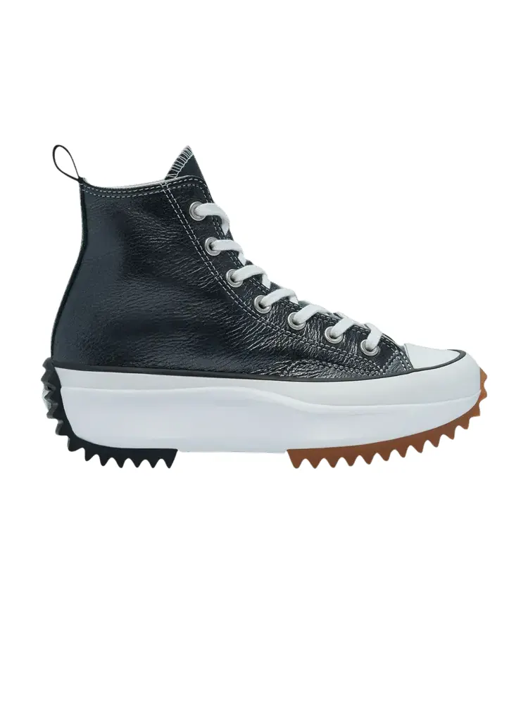 Кроссовки Converse Run Star Hike High 'Metallic Classics - Black' — изображение 1 из 1, черный/белый