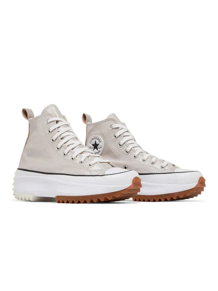 Кроссовки Converse Run Star Hike High 'Metallic Classics - Smoke Pink' — изображение 9 из 9, розовый/белый/черный