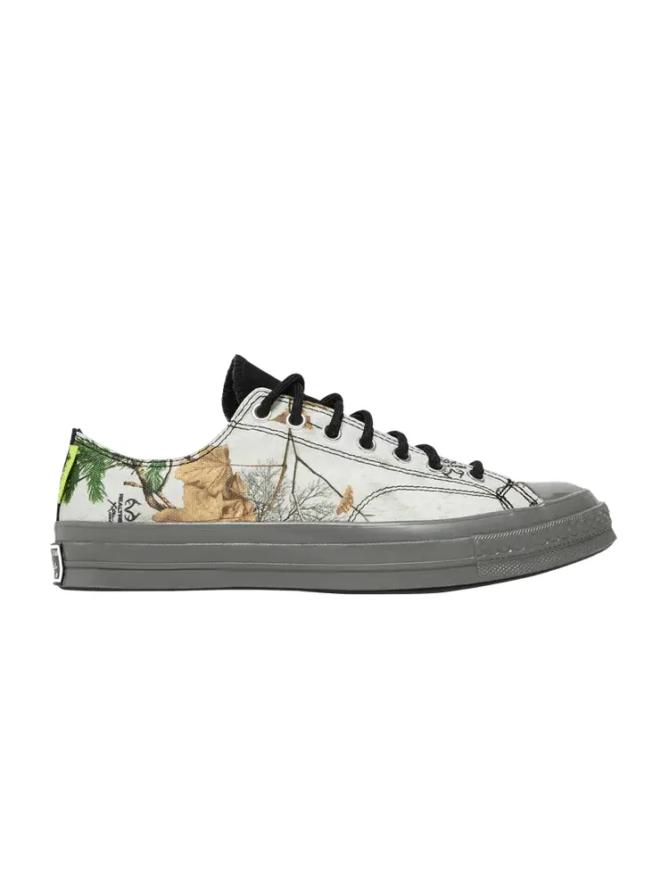 Кроссовки Converse Realtree x Chuck 70 GTX Low 'White' — изображение 1 из 1, белый/серый/желтый
