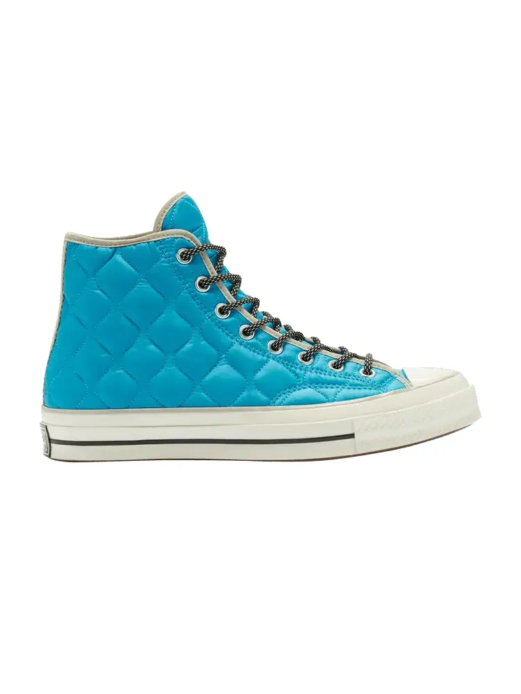 Кроссовки Converse Chuck 70 High 'Workwear Quilting - Sail Blue' — изображение 1 из 1, синий