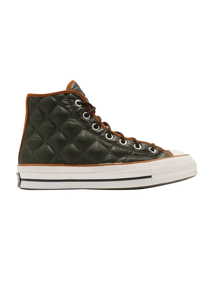 Кроссовки Converse Chuck 70 High — изображение 1 из 1, зеленый коричневый