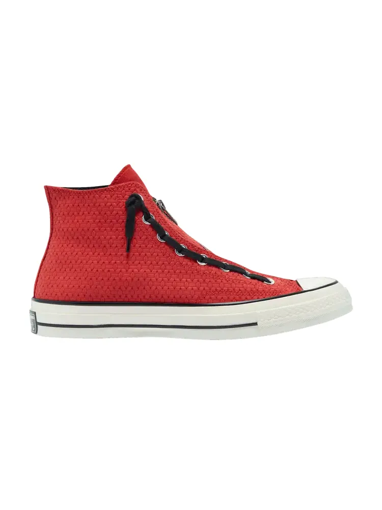 Кроссовки Converse Chuck 70 Zip High 'University Red' — изображение 1 из 1, красный/черный