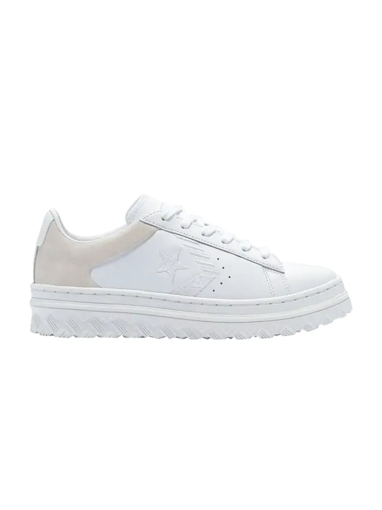 Кроссовки Converse Pro Leather X2 Low 'Black Ice - White' — изображение 1 из 1, белый/белый/белый