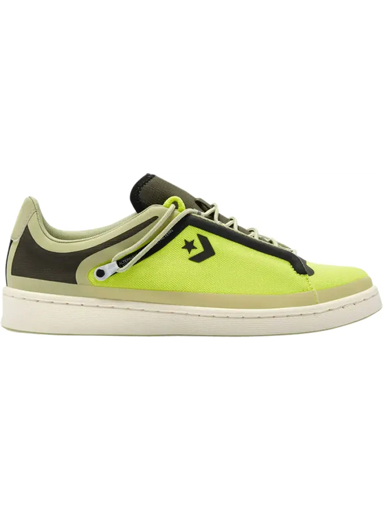 Кроссовки Converse Pro Leather Low Seam Tape - Lemon Venom — изображение 1 из 1, зеленый