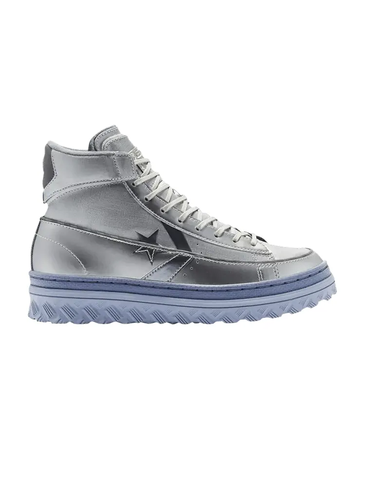 Кроссовки Converse Pro Leather X2 High 'Metallic Vis - Silver' — изображение 1 из 1, серебристый/серый/черный