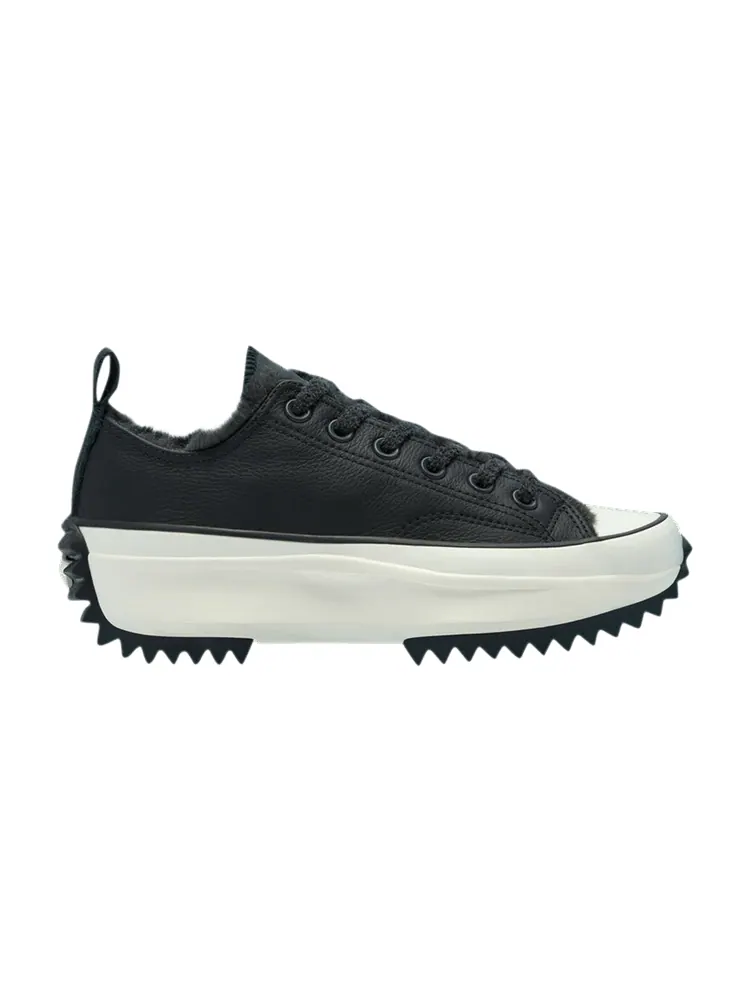 Кроссовки Converse Run Star Hike Low 'Cozy Club - Almost Black' — изображение 1 из 1, черный/черный