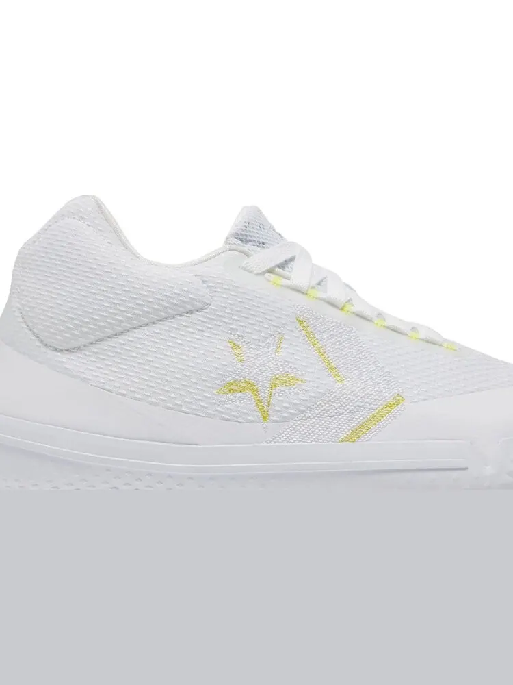 Кроссовки Converse All Star BB Evo Mid Hi-Vis Collection - White Fresh Yellow — изображение 2 из 8, белый