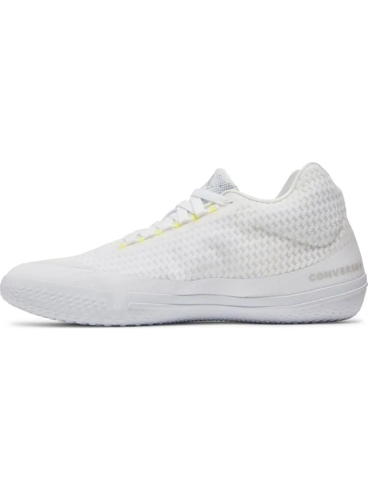 Кроссовки Converse All Star BB Evo Mid Hi-Vis Collection - White Fresh Yellow — изображение 3 из 8, белый
