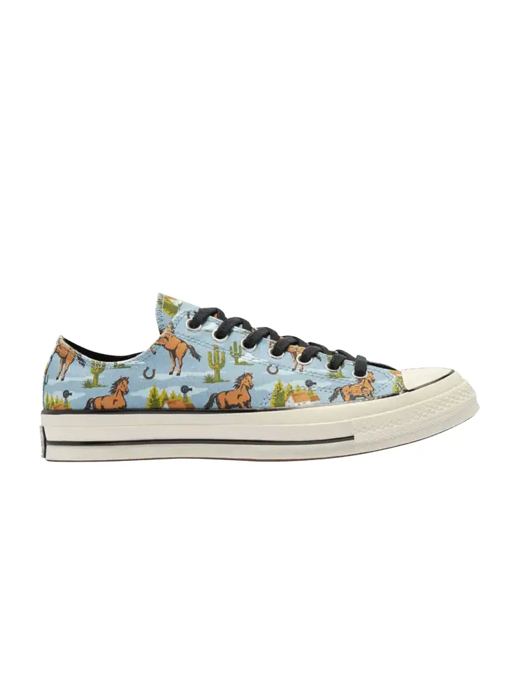 Кроссовки Converse Chuck 70 Low, Twisted Resort - Old Western — изображение 1 из 1, синий