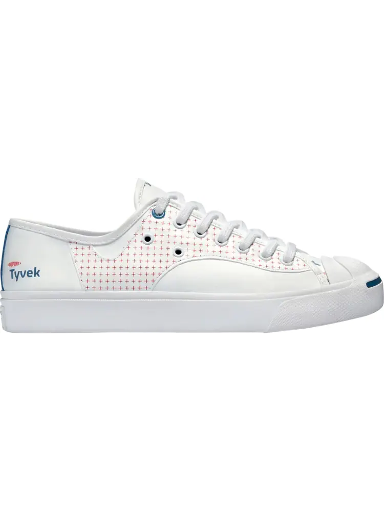 Кроссовки Converse DuPont Tyvek x Jack Purcell Rally White Princess Blue — изображение 1 из 1, белый
