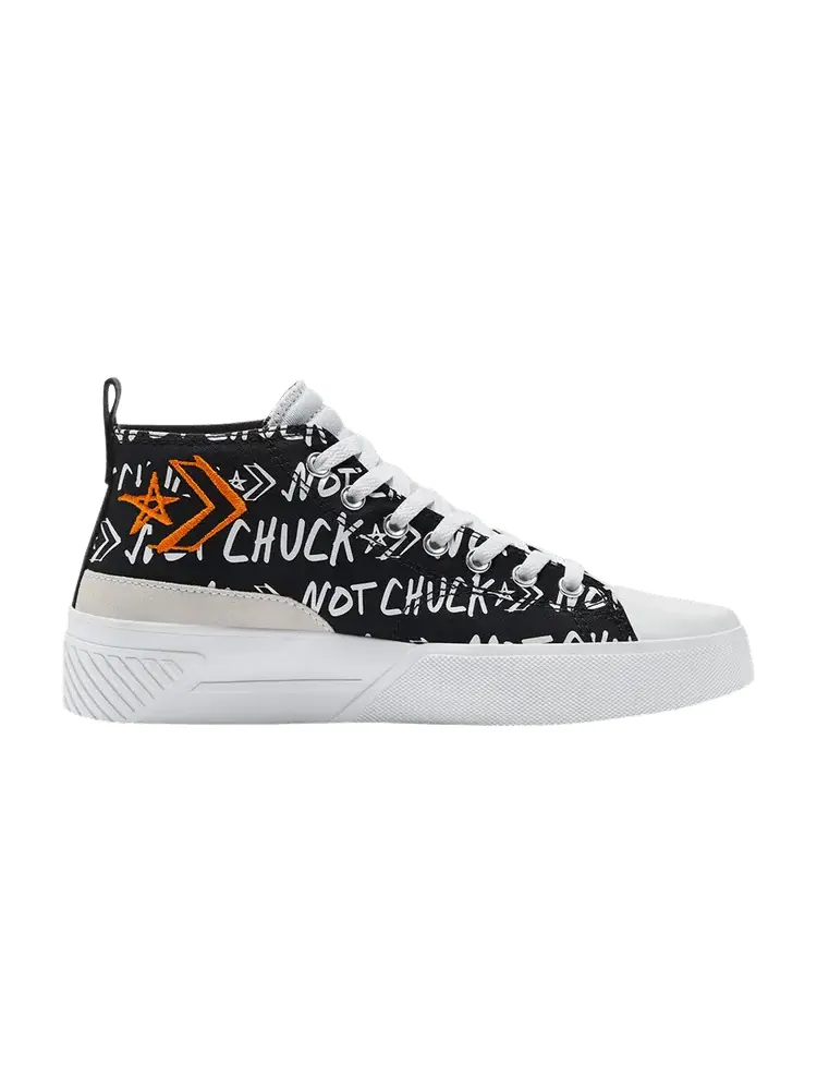 Кроссовки Digital Terrain UNT1TL3D Mid 'Not A Chuck - Black' — изображение 1 из 1, черный