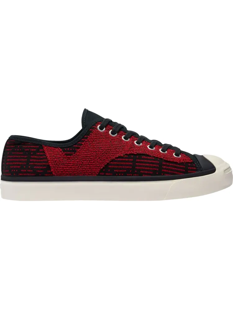 Кроссовки Converse Jack Purcell Rally Patchwork - Tomato Puree — изображение 1 из 1, красный