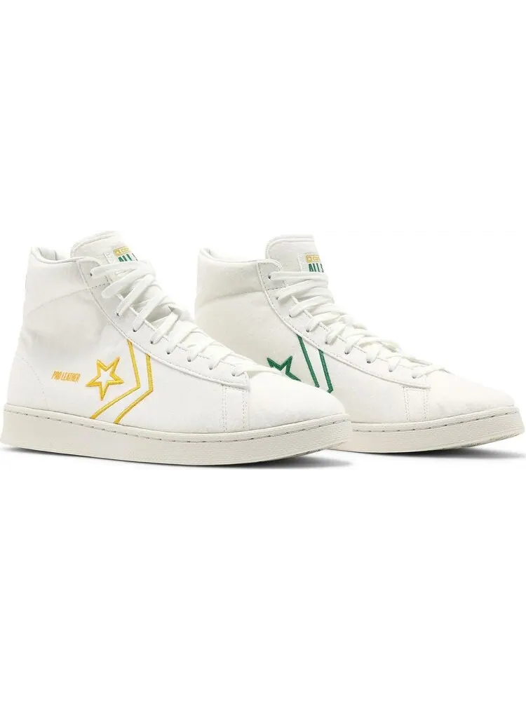 Кроссовки Converse Pro Leather High Breaking Down Barriers — изображение 8 из 8, белый