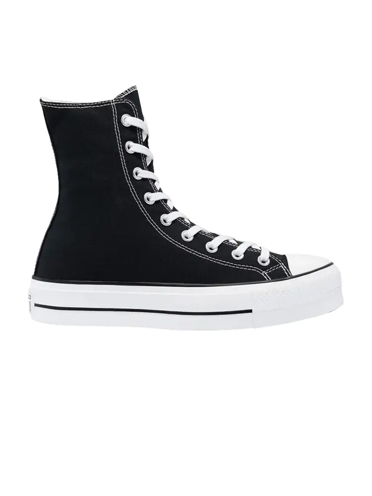 Кроссовки Converse Chuck Taylor All Star Lift High 'Black White' — изображение 1 из 1, черный/белый/черный