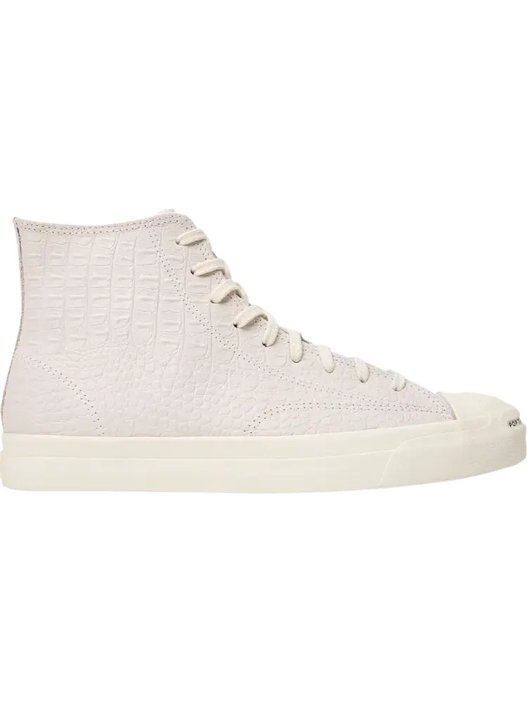 Кроссовки Converse Pop Trading Company x Jack Purcell High Egret — изображение 1 из 1, белый