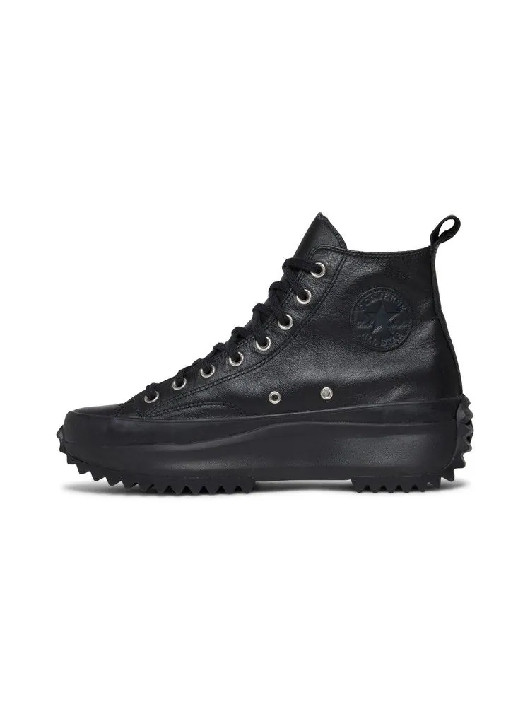 Кроссовки Converse Run Star Hike High 'Triple Black' — изображение 4 из 9, черный/черный/черный