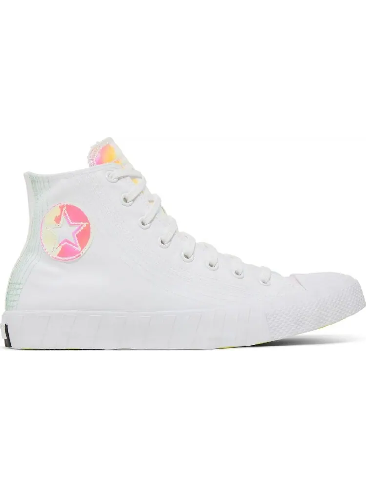 Кроссовки Converse UNT1TL3D High Hi-Vis Collection - White Iridescent — изображение 1 из 8, белый