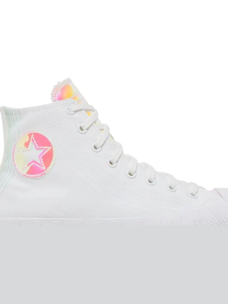Кроссовки Converse UNT1TL3D High Hi-Vis Collection - White Iridescent — изображение 2 из 8, белый
