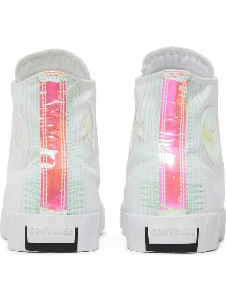 Кроссовки Converse UNT1TL3D High Hi-Vis Collection - White Iridescent — изображение 6 из 8, белый