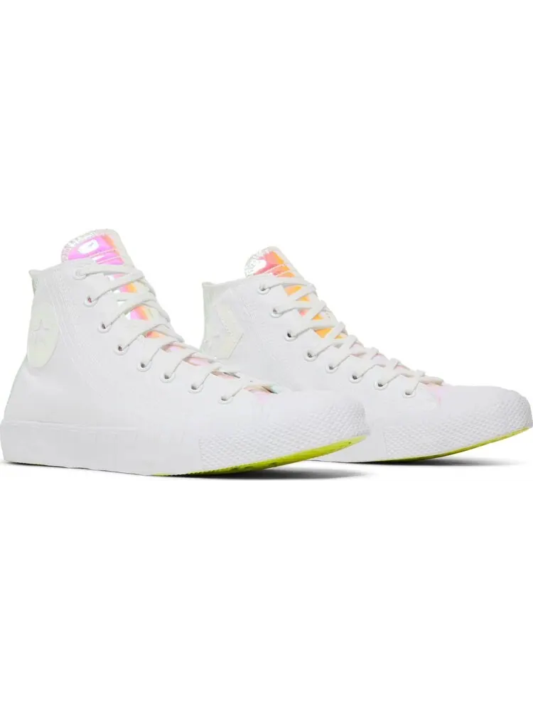 Кроссовки Converse UNT1TL3D High Hi-Vis Collection - White Iridescent — изображение 8 из 8, белый
